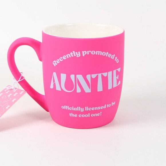 NWT Recently Promoted to Auntie Coffee Cup - Picture 2 of 7